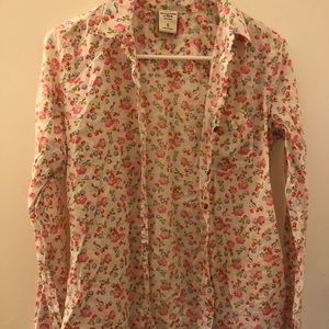 floral button up